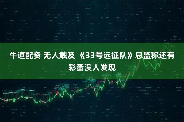 牛道配资 无人触及 《33号远征队》总监称还有彩蛋没人发现