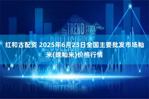 红和古配资 2025年6月23日全国主要批发市场籼米(晚籼米)价格行情